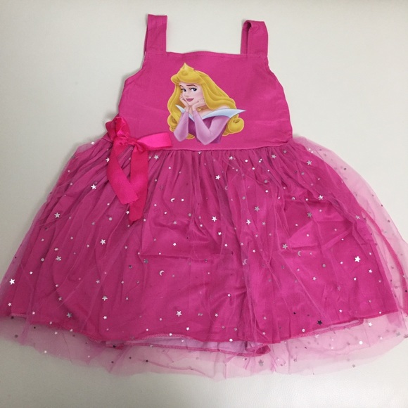 Aurora princess sleeping beauty sparkly dress - Picture 5 of 7